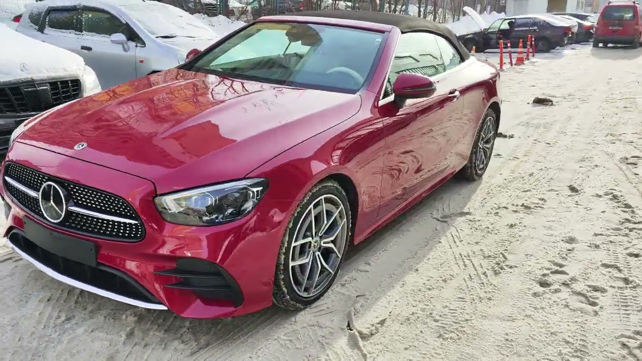 Скоро лето !!! Начинаем подготовку !!! MB E200d AMG 4matic cabrio смотреть онлайн
