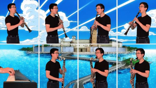 Jolyne's Theme - JoJo Stone Ocean [Clarinet and Piano Cover] смотреть онлайн