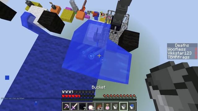 Minecraft LUCKY BLOCK DROPPER #1 with Vikkstar, Preston & Woofless (Minecraft Lucky Block Mod) смотреть онлайн