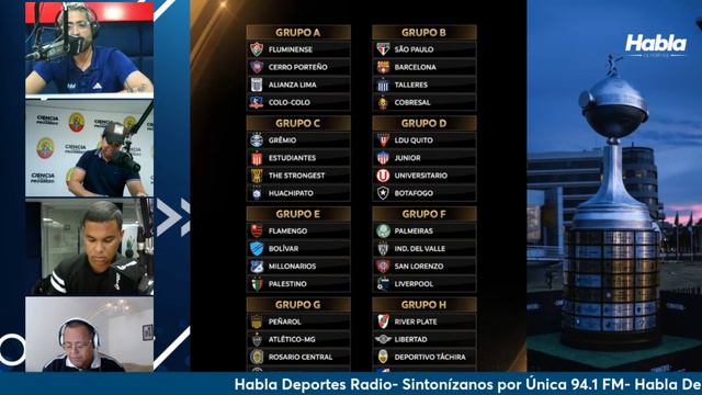 🚨EN VIVO: SORTEO DE LA LIBERTADORES ANÁLISIS смотреть онлайн