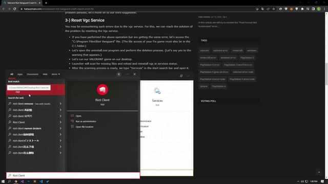 HOW TO FIX VALORANT RIOT VANGUARD CRASH REPORT ERROR смотреть онлайн