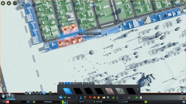 Cities Skylines (Mass Transit) s04e02 - Заснеженные дороги ❄ смотреть онлайн