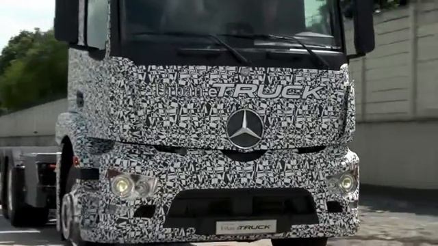Mercedes Benz Urban eTruck смотреть онлайн