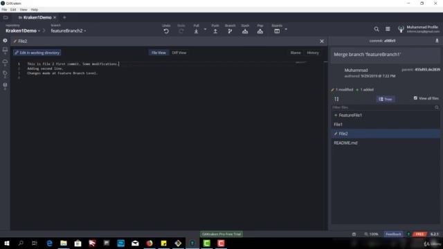 Git Kraken - How to resolve merge conflict | IT In Ameerpet смотреть онлайн
