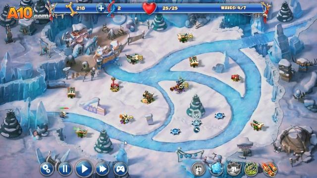 LETS PLAY DAY D: TOWER RUSH - PERFECT - ICE AGE - LEVEL 3-1 смотреть онлайн