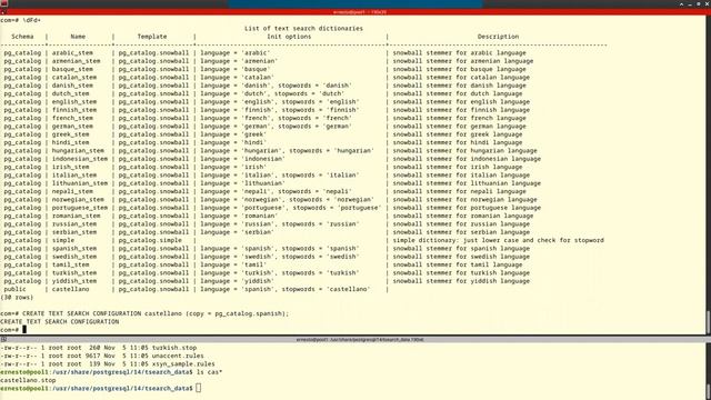 Postgresql Full Text Search Capítulo 5 Diccionarios Personalizados Stop Words y Sinónimos смотреть онлайн