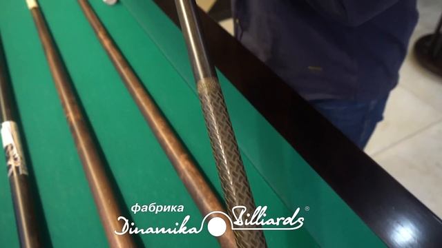 Бильярдные кии Dinamika Billiards - инструмент, не дающий фальшивых нот! смотреть онлайн