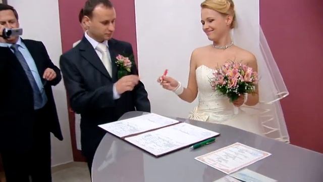 Свадьба Юлии и Сергея. 30 апреля 2011 года. ЗАГС. смотреть онлайн