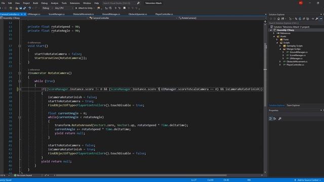 Tetromino Hyper-Casual Game - UIManager смотреть онлайн