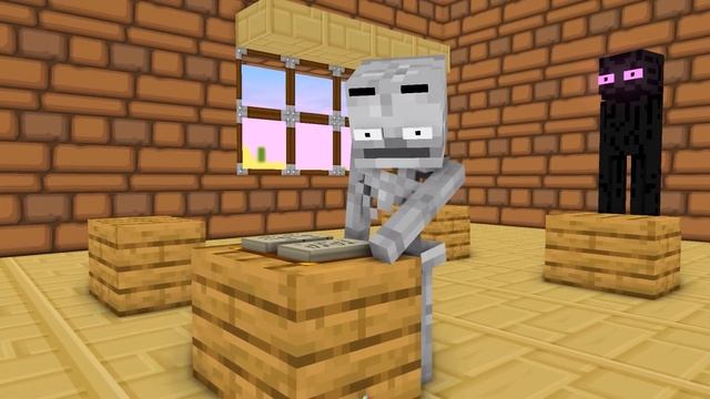 Monster School : TvMAn x Skibidi Toilet VS ClockMan Runnnn - Minecraft Animation смотреть онлайн