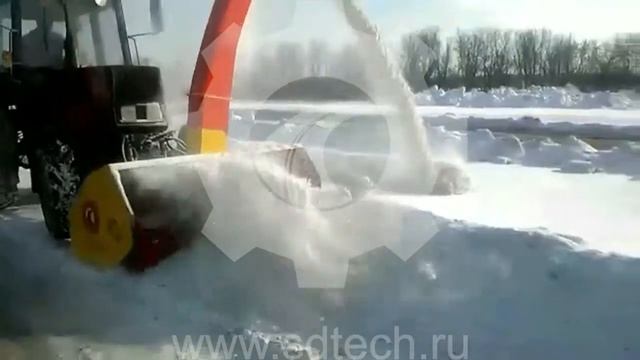 Снегоуборщик "Буран". Спецдортехника. Саратов смотреть онлайн
