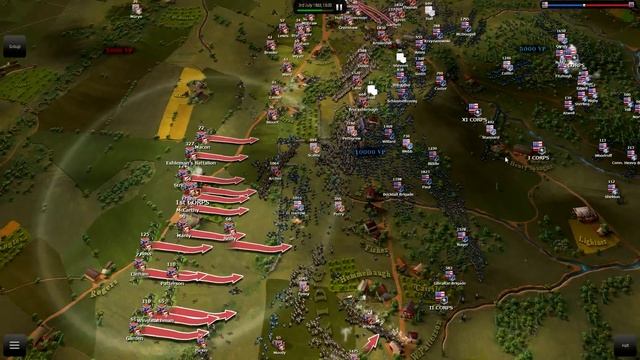 Ultimate General: Gettysburg - Pickett's charge done right! смотреть онлайн