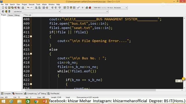Bus Reservation System in C++ | Bus Reservation System Project in C++ C++ Projects With Source Code смотреть онлайн