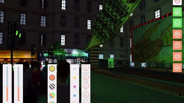 Funfair Ride Simulator 3: Flying Zeppelin #funfair #simulation смотреть онлайн