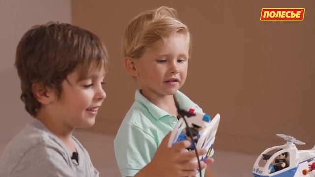 Конструктор Полесье «Макси» - «Полицейский участок» (94 элемента) смотреть онлайн