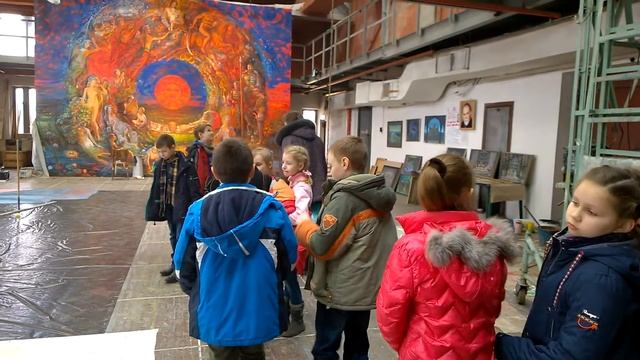 Как рисуют декорации для театральных постановок смотреть онлайн