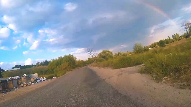 Тест мотард покрышек Geon Scrambler 250. Дождик, песочек, травка смотреть онлайн