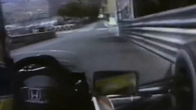 Айртон Сенна Квалификация Гран при Монако 1990 смотреть онлайн