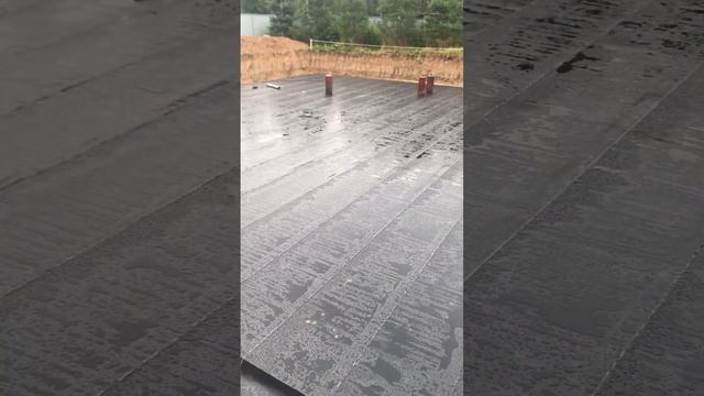 Строительство фундаментной плиты 300мм #construction смотреть онлайн