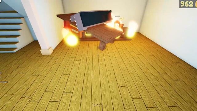 Папа и маленькая дочка серия №1 "Камин" | Roblox смотреть онлайн