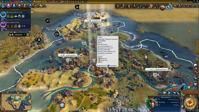 Civilization VI: Gathering Storm - Gameplay en español - #14 Roces con los indios смотреть онлайн