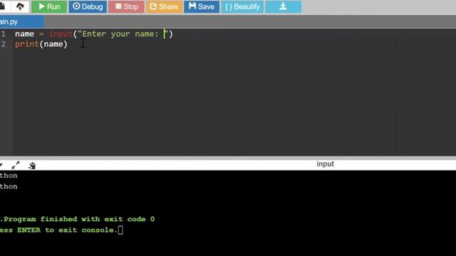 Python Programming - 6 | Getting Input From User | Tamil смотреть онлайн