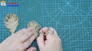 ЦВЕТЫ ИЗ ДЖУТА ПО НОВОМУ красивый подарок своими руками