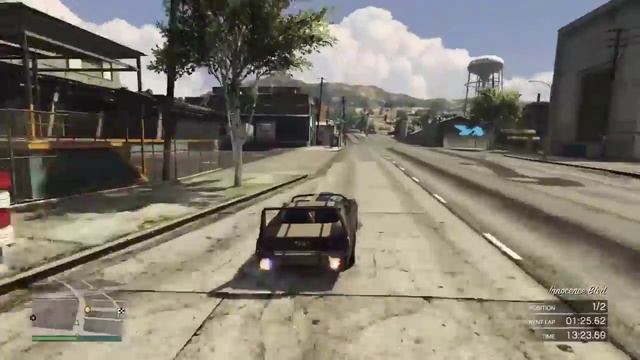 GTA V (PS4) - Vitreous Road - Original Racing Circuit смотреть онлайн