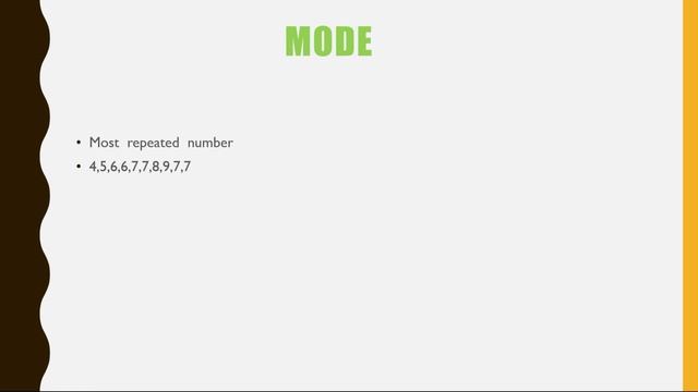 Mean Mode Median смотреть онлайн