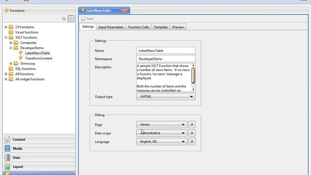 Data + XSLT driven applications in Composite C1 - Part 1 смотреть онлайн