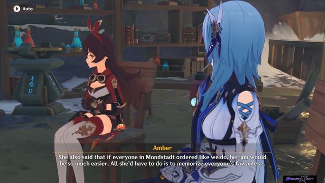 Shipping Eula and Amber be like... - Genshin Impact смотреть онлайн