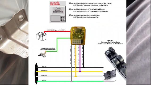 DUAL LOCK SPEED - Central de trava por velocidade - Mitsubishi ASX смотреть онлайн