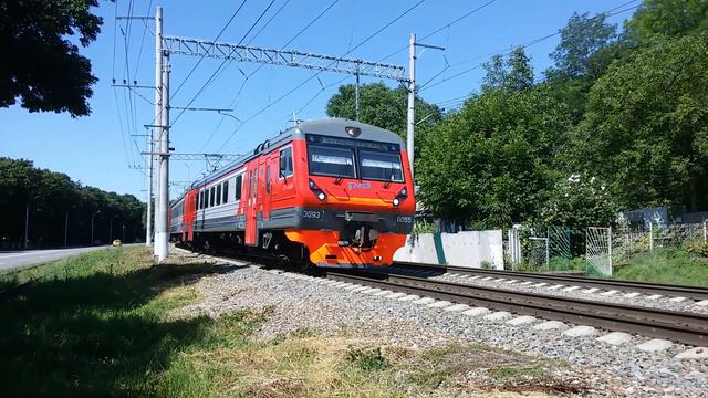 ЭД9Э-0055 Кисловодск-Минеральные воды смотреть онлайн