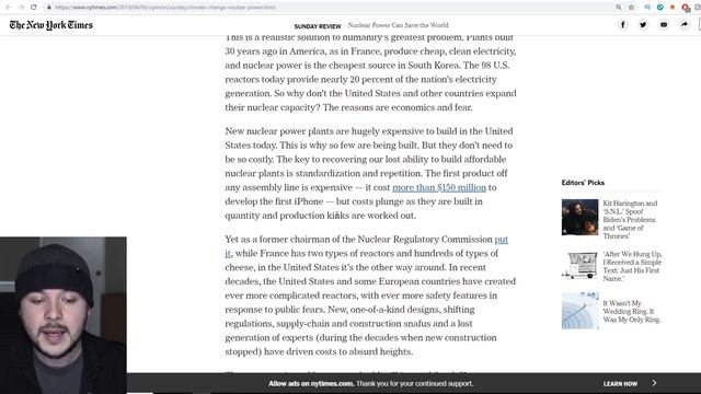 Nuclear Power Can SAVE the World, The REAL Climate Change SOLUTION смотреть онлайн