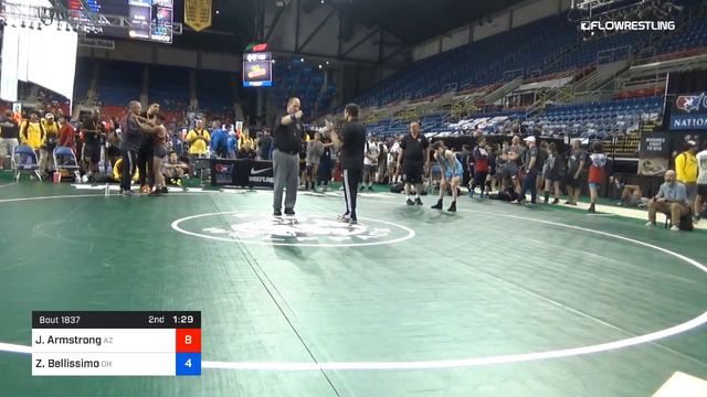 94 Lbs Cons 16 1 James Armstrong Arizona Vs Zach Bellissimo Ohio смотреть онлайн