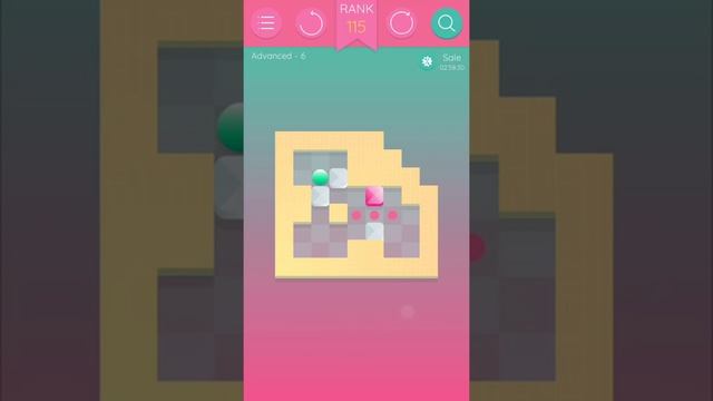 Puzzlerama Android Game-play (Sokoban Advanced Level 01-10) смотреть онлайн