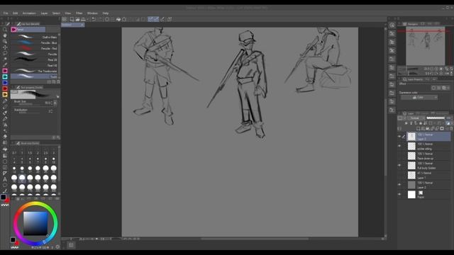 | Video 3 of 100| How I used these references for my sketches. My Art Progress смотреть онлайн