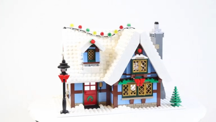 Lego Creator 10229 Winter Village Cottage - Lego Speed Build смотреть онлайн