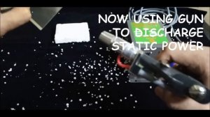 Антистатический пистолет ( anti static air gun / ion gun / ionizer )