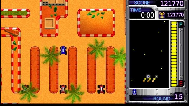 New Rally-X Arrangement (PSP - Longplay) смотреть онлайн