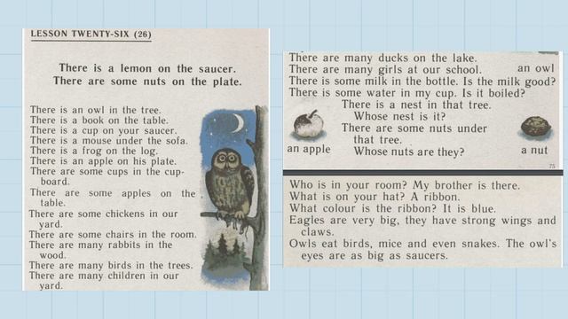 Английский с нуля. (26 урок, 1 часть) Оборот "There is" и "There are". Новые слова. смотреть онлайн