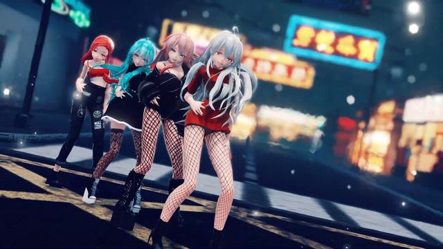 【MMD||COLLAB】◤ • THE BADDEST • ◥ + MODELS DL 【FULL VER】 смотреть онлайн