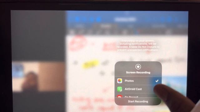 Screen Record + face-cam on iPad | online teaching video , best use of iPad смотреть онлайн