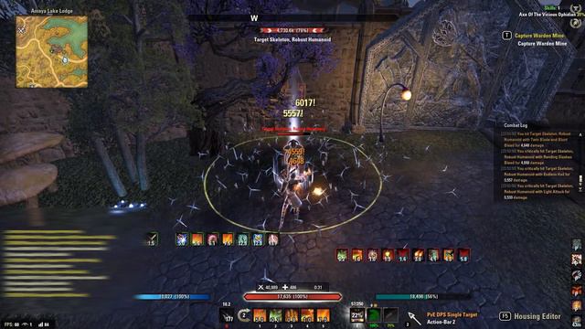 Elder Scrolls Online: Argonian Stam DK 41k/40k Solo Parses (HotR) смотреть онлайн