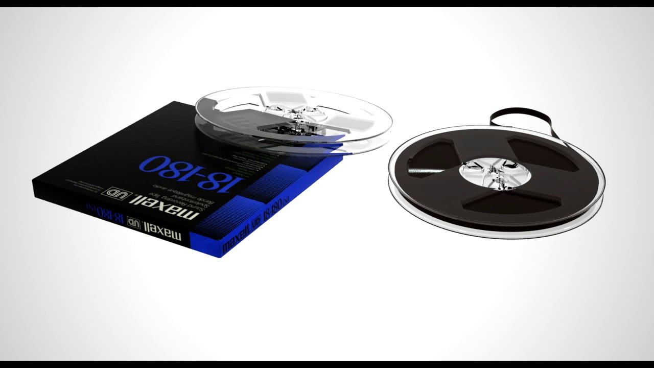 Reel Tape 3d Model смотреть онлайн