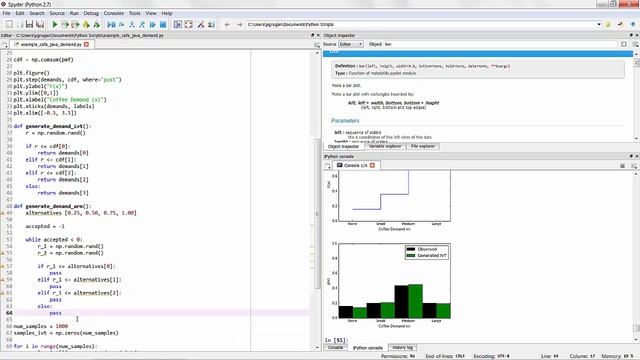 Cafe Java Demand Process Generator Accept-Reject Tutorial смотреть онлайн