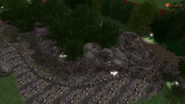 Ландшафтный дизайн: Проект озеленения участка 18 соток