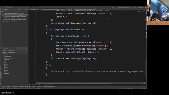 From Code to Production – Building .NET Natively on AWS, with Derek Bingham смотреть онлайн