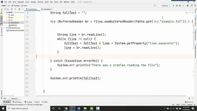 Reading text files with BufferedReader смотреть онлайн