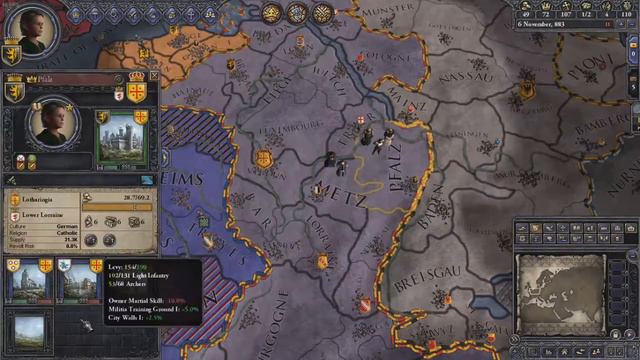 Rough Childhood | Let's Play Crusader Kings II | EP4 S1 | Newb Play смотреть онлайн